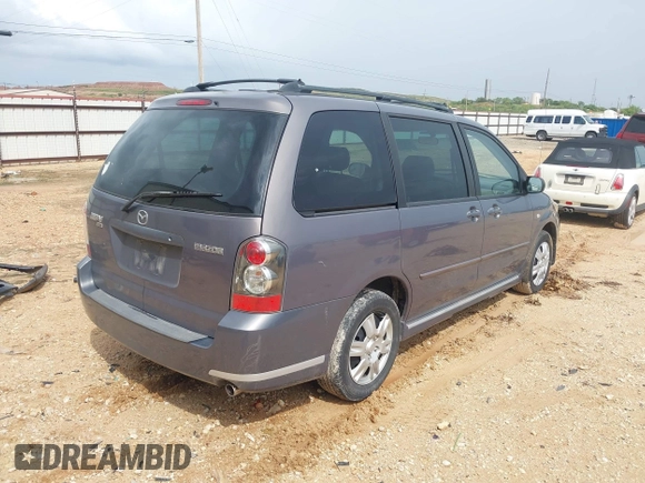 2006 Mazda MPV LX with VIN JM3LW28AX60562766, listed as a IAAI auction lot 42538715 with 161,855 mi miles and . Bid and sale history available at DreamBid. Image 4.