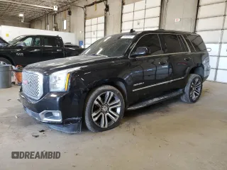 2017 GMC Yukon Denali with VIN 1GKS2CKJ7HR359853, listed as a Copart auction lot 50948535 with 183,409 mi miles and Salvage Title. Bid and sale history available at carsss.com. Image 1.