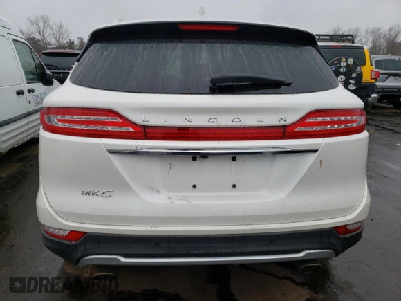 2019 Lincoln MKC Reserve with VIN 5LMCJ3D99KUL12875, listed as a Copart auction lot 49184785 with Not Provided miles and Salvage Title. Bid and sale history available at DreamBid. Image 6.