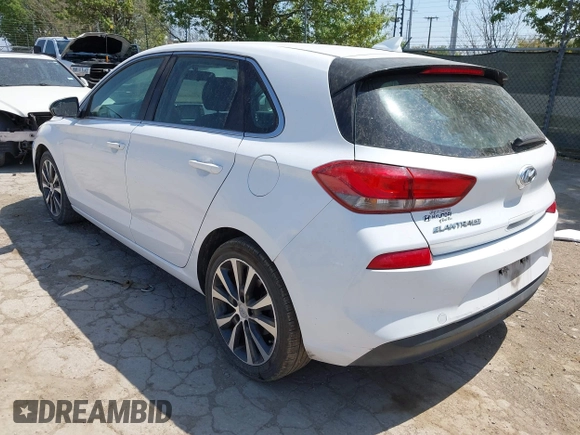 2018 Hyundai Elantra with VIN KMHH35LE7JU063696, listed as a IAAI auction lot 41839554 with 115,835 mi miles and . Bid and sale history available at DreamBid. Image 3.