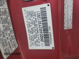 2000 Acura Integra LS z VIN JH4DC4452YS013921, wystawiony jako Copart lot #64442714 z przebiegiem 112 931 mil mil oraz Szkoda całkowita • Salvage title. Historia ofert i sprzedaży dostępna na DreamBid. Obrazek 14.