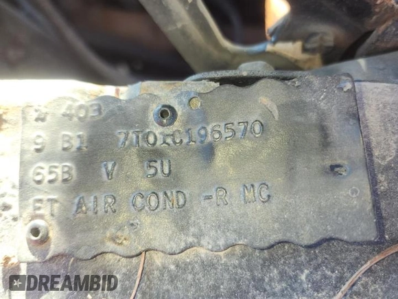 1967 Ford Mustang с VIN 7T01C196570, выставлен на аукционе Copart как лот 70523714 с пробегом 86 101 миль миль и Чистый • Clean title. История ставок и продаж доступна на DreamBid. Изображение 12.