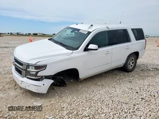 2016 Chevrolet Tahoe Commercial with VIN 1GNSKFECXGR427837, listed as a Copart auction lot 60454265 with 154,305 mi miles and Clean title. Bid and sale history available at DreamBid. Image 1.