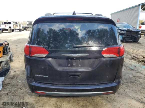 2017 Chrysler Pacifica Touring-L with VIN 2C4RC1BG9HR720025, listed as a Copart auction lot 89180625 with 125,273 mi miles and Salvage Title. Bid and sale history available at carsss.com. Image 6.