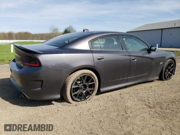 2019 Dodge Charger Scat Pack with VIN 2C3CDXGJ7KH742584, listed as a Copart auction lot 54150795 with 40,693 mi miles and Salvage Title. Bid and sale history available at DreamBid. Image 3.