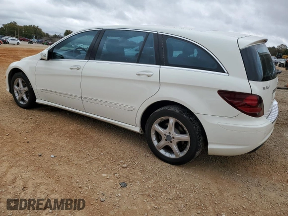 2009 Mercedes-Benz R 3.5L with VIN 4JGCB65E79A092256, listed as a Copart auction lot 79329064 with 243,943 mi miles and Salvage Title. Bid and sale history available at DreamBid. Image 2.