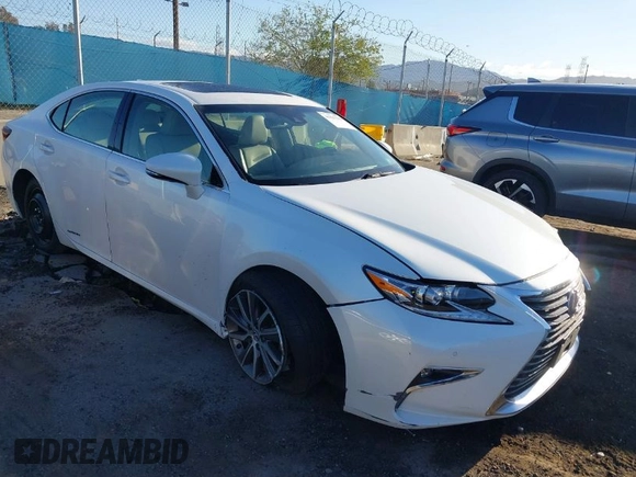 2017 Lexus ES 300h with VIN JTHBW1GG8H2146273, listed as a IAAI auction lot 41825380 with 180,575 mi miles and . Bid and sale history available at DreamBid. Image 1.