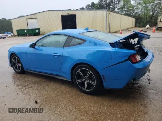 2024 Ford Mustang EcoBoost with VIN 1FA6P8TH0R5130338, listed as a Copart auction lot 51929615 with 24,830 mi miles and Clean Title. Bid and sale history available at DreamBid. Image 2.