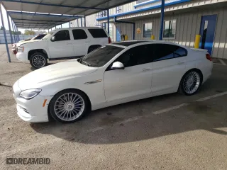 2016 BMW 6 Series 650i xDrive with VIN WBA6D6C51GGK18164, listed as a Copart auction lot 72099914 with 47,600 mi miles and Salvage Title. Bid and sale history available at carsss.com. Image 1.