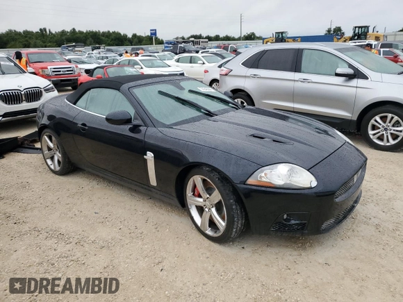 2008 Jaguar XK with VIN SAJWA44C489B21175, listed as a Copart auction lot 74345944 with Not Provided miles and Salvage Title. Bid and sale history available at carsss.com. Image 4.