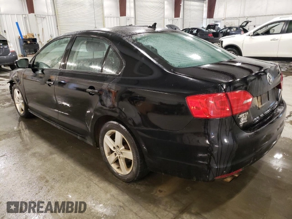 2012 Volkswagen Jetta TDI with VIN 3VWLL7AJ8CM401525, listed as a Copart auction lot 84853134 with 123,750 mi miles and Salvage title. Bid and sale history available at DreamBid. Image 2.