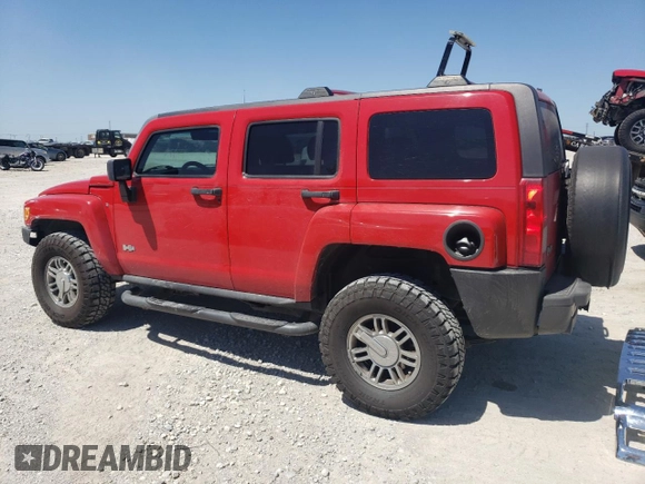 2007 Hummer H3 SUV with VIN 5GTDN13E478133672, listed as a Copart auction lot 50881434 with 137,674 mi miles and Clean Title. Bid and sale history available at carsss.com. Image 2.