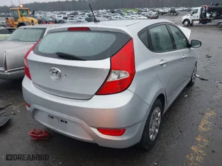 2017 Hyundai Accent SE with VIN KMHCT5AE1HU312355, listed as a IAAI auction lot 41405792 with 102,400 mi miles. Bid and sale history available at carsss.com. Image 4.