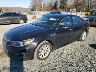 2018 Kia Optima EX with VIN 5XXGU4L37JG212295, listed as a Copart auction lot 46269685 with 144,347 mi miles and Salvage Title. Bid and sale history available at carsss.com. Image 1.