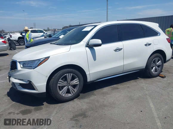 2020 Acura MDX with VIN 5J8YD3H37LL006325, listed as a IAAI auction lot 42053724 with 57,110 mi miles and . Bid and sale history available at DreamBid. Image 14.