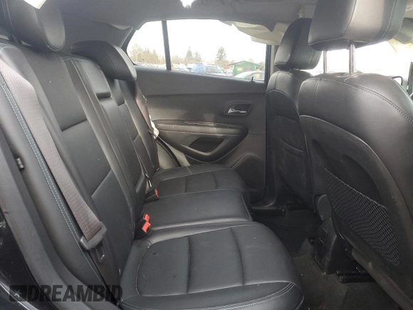 2016 Chevrolet Trax LTZ with VIN KL7CJRSB2GB562166, listed as a Copart auction lot 50413105 with 57,058 mi miles and Salvage Title. Bid and sale history available at carsss.com. Image 11.