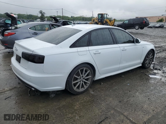 2018 Audi A6 Premium Plus with VIN WAUG8AFCXJN045091, listed as a Copart auction lot 58022345 with 70,815 mi miles and Salvage title. Bid and sale history available at DreamBid. Image 3.