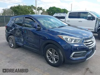 2018 Hyundai Santa Fe Sport 2.4L with VIN 5XYZT3LB7JG561966, listed as a IAAI auction lot 41790729 with 55,902 mi miles. Bid and sale history available at carsss.com. Image 1.