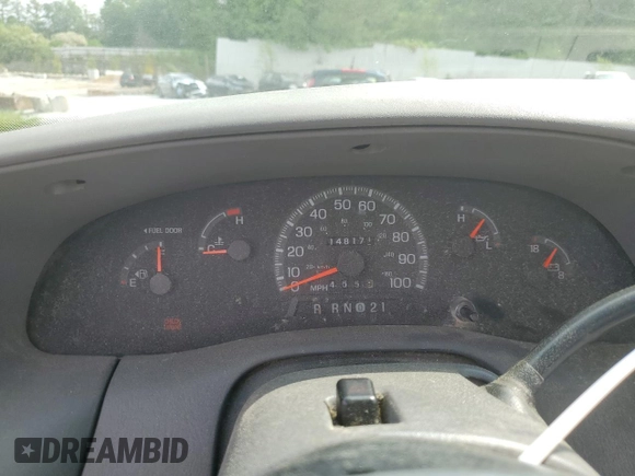 1997 Ford F-150 z VIN 1FTDF1727VNC35289, wystawiony jako Copart lot #54521915 z przebiegiem 148 171 mil mil oraz Szkoda całkowita • Salvage title. Historia ofert i sprzedaży dostępna na DreamBid. Obrazek 9.