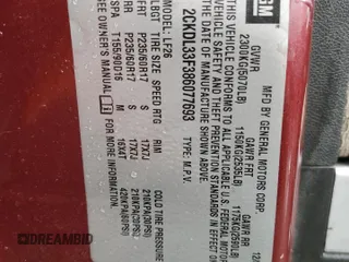 2008 Pontiac Torrent z VIN 2CKDL33F386077693, wystawiony jako Copart lot #51473975 z przebiegiem 210 806 mil mil oraz Szkoda całkowita • Salvage title. Historia ofert i sprzedaży dostępna na DreamBid. Obrazek 16.