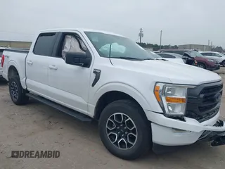2021 Ford F-150 XL with VIN 1FTFW1E54MKD21620, listed as a IAAI auction lot 41583179 with 41,850 mi miles. Bid and sale history available at carsss.com. Image 1.