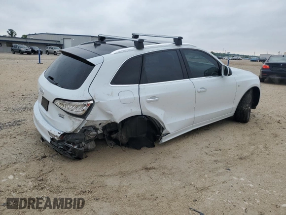 2015 Audi Q5 Premium Plus with VIN WA1DGAFP6FA090940, listed as a Copart auction lot 55791425 with 130,738 mi miles and Salvage title. Bid and sale history available at DreamBid. Image 3.