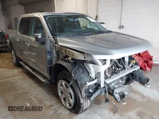 2021 Ford F-150 XL with VIN 1FTFW1E54MKE33589, listed as a IAAI auction lot 41581190 with 110,007 mi miles. Bid and sale history available at carsss.com. Image 1.