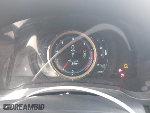 2015 Lexus IS 250 with VIN JTHBF1D23F5063645, listed as a IAAI auction lot 42032522 with 265,020 mi miles and . Bid and sale history available at carsss.com. Image 7.