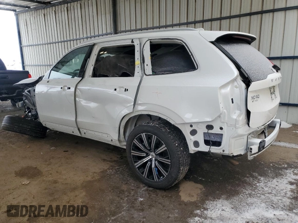 2024 Volvo XC90 Plus Bright Theme with VIN YV4L12PE3R1183549, listed as a Copart auction lot 44153945 with 8,268 mi miles and Salvage Title. Bid and sale history available at DreamBid. Image 2.