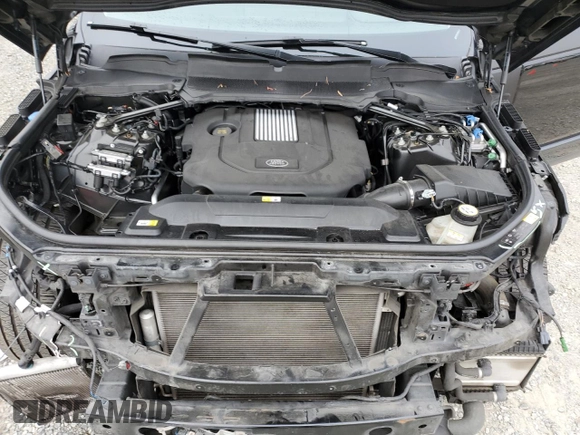 2018 Land Rover Range Rover HSE with VIN SALGS2RKXJA384818, listed as a Copart auction lot 59810145 with 77,855 mi miles and Salvage title. Bid and sale history available at DreamBid. Image 12.