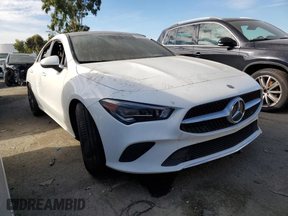 2020 Mercedes-Benz CLA 250 with VIN WDD5J4GB0LN064067, listed as a Copart auction lot 40287944 with Not Provided miles and . Bid and sale history available at DreamBid. Image 4.