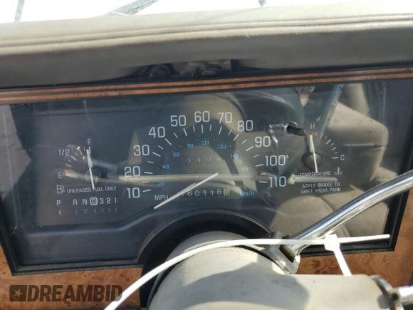 1996 Buick Century Special SJ with VIN 1G4AG55M7T6483847, listed as a Copart auction lot 54493675 with 160,116 mi miles and Salvage Title. Bid and sale history available at DreamBid. Image 9.
