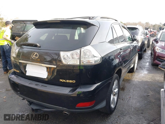 2007 Lexus RX 350 with VIN 2T2HK31U17C005395, listed as a IAAI auction lot 41076555 with 276,072 mi miles. Bid and sale history available at carsss.com. Image 4.
