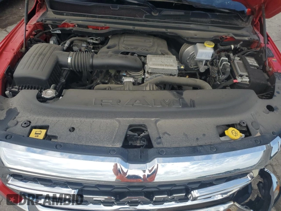 2023 Ram 1500 Big Horn with VIN 1C6SRFBTXPN535513, listed as a Copart auction lot 61135425 with Not provided miles and Salvage title. Bid and sale history available at DreamBid. Image 11.