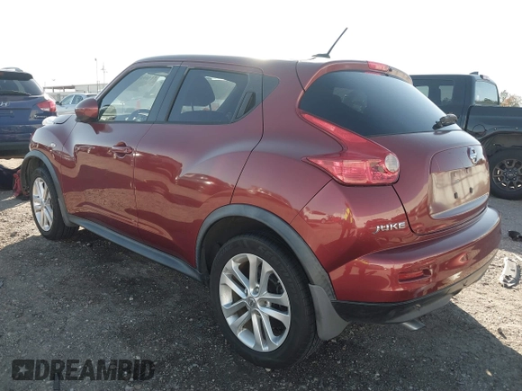 2012 Nissan Juke SL with VIN JN8AF5MR5CT101826, listed as a IAAI auction lot 41053272 with 24,525 mi miles. Bid and sale history available at carsss.com. Image 3.