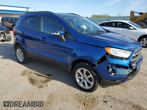 2018 Ford EcoSport SE z VIN MAJ6P1UL6JC171082, wystawiony jako Copart lot #56352645 z przebiegiem 86 094 mil mil oraz Czysty tytuł • Clean title. Historia ofert i sprzedaży dostępna na DreamBid. Obrazek 4.