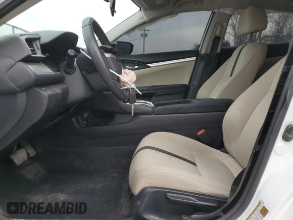 2016 Honda Civic Sedan LX with VIN 19XFC2F54GE089184, listed as a Copart auction lot 49051755 with 141,682 mi miles and Salvage Title. Bid and sale history available at carsss.com. Image 7.
