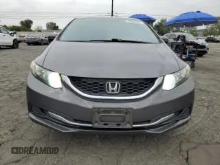 2014 Honda Civic Sedan LX with VIN 19XFB2F5XEE210185, listed as a Copart auction lot 53828455 with 154,204 mi miles and Salvage Title. Bid and sale history available at carsss.com. Image 5.