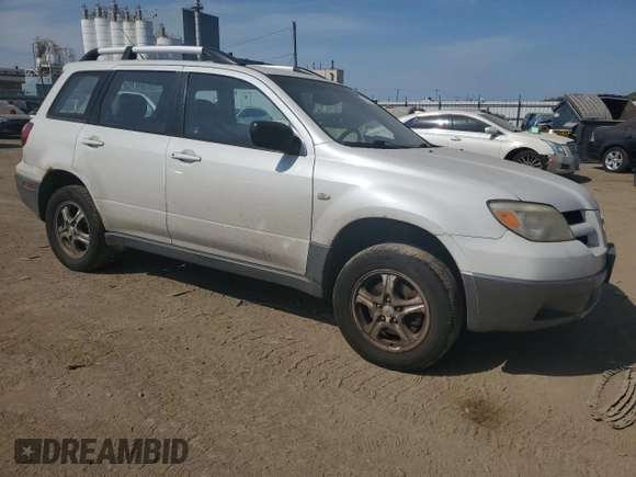 2006 Mitsubishi Outlander LS with VIN JA4LX31F26U002907, listed as a Copart auction lot 71876324 with 154,582 mi miles and Clean Title. Bid and sale history available at carsss.com. Image 4.