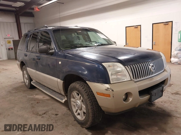 2005 Mercury Mountaineer with VIN 4M2ZU86E75ZJ27953, listed as a IAAI auction lot 41507206 with 185,291 mi miles and . Bid and sale history available at DreamBid. Image 1.