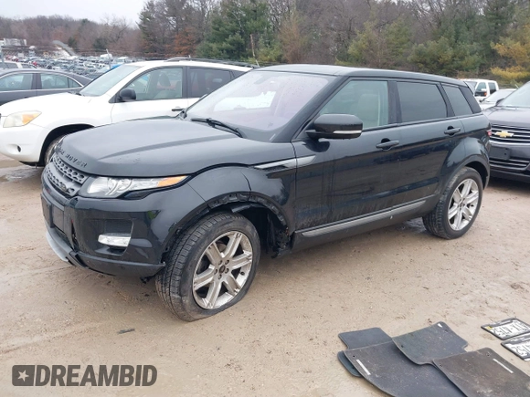 2013 Land Rover Range Rover Evoque Pure Plus with VIN SALVP2BG9DH818480, listed as a IAAI auction lot 41651129 with 98,894 mi miles. Bid and sale history available at carsss.com. Image 18.