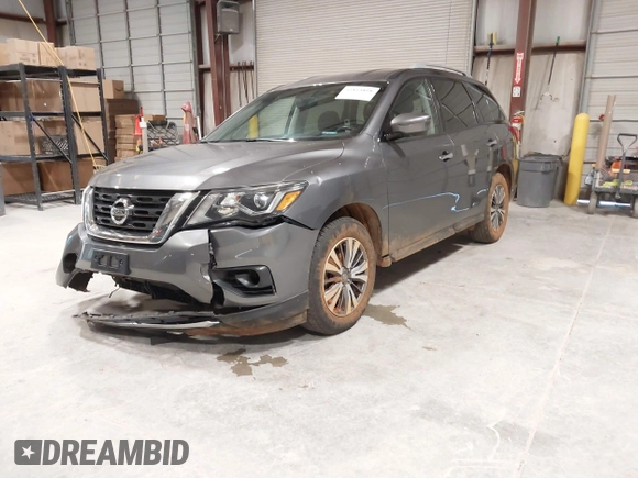 2019 Nissan Pathfinder SV with VIN 5N1DR2MM1KC628212, listed as a IAAI auction lot 41815898 with 139,375 mi miles. Bid and sale history available at carsss.com. Image 17.