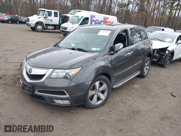 2012 Acura MDX Tech Pkg with VIN 2HNYD2H35CH520397, listed as a IAAI auction lot 41714981 with 100,566 mi miles. Bid and sale history available at carsss.com. Image 18.