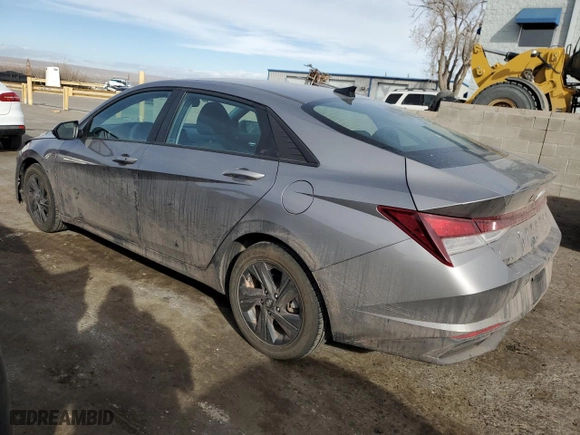 2021 Hyundai Elantra SEL with VIN KMHLM4AGXMU105708, listed as a Copart auction lot 44631275 with 117,994 mi miles and Salvage Title. Bid and sale history available at carsss.com. Image 2.