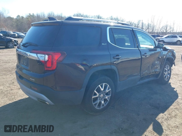 2020 GMC Acadia SLT with VIN 1GKKNULS9LZ114131, listed as a IAAI auction lot 41693600 with 93,390 mi miles and . Bid and sale history available at DreamBid. Image 4.