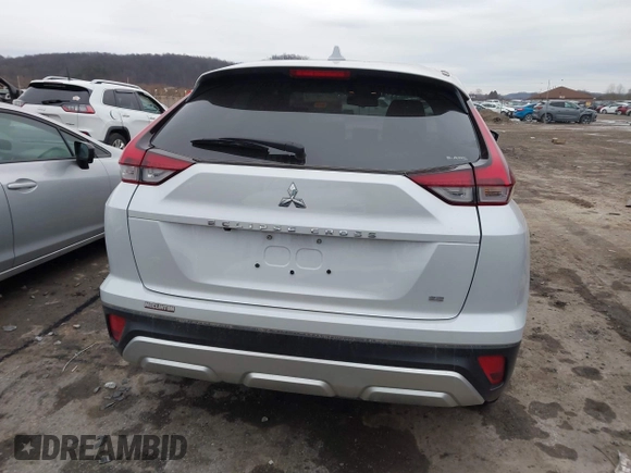 2024 Mitsubishi Eclipse Cross SE with VIN JA4ATWAA7RZ024613, listed as a IAAI auction lot 41455691 with 9,798 mi miles and . Bid and sale history available at DreamBid. Image 16.