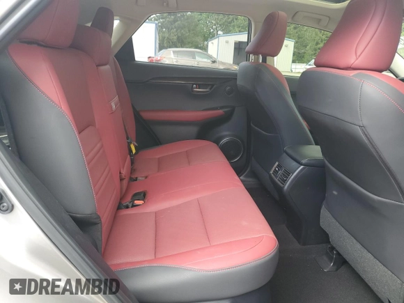 2021 Lexus NX 300h with VIN JTJGJRDZ2M2167458, listed as a Copart auction lot 57650945 with 14,653 mi miles and Salvage title. Bid and sale history available at DreamBid. Image 11.
