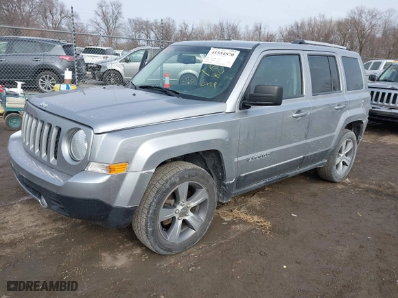 2017 Jeep Patriot High Altitude with VIN 1C4NJRFB6HD205939, listed as a IAAI auction lot 41554570 with 104,071 mi miles. Bid and sale history available at carsss.com. Image 17.