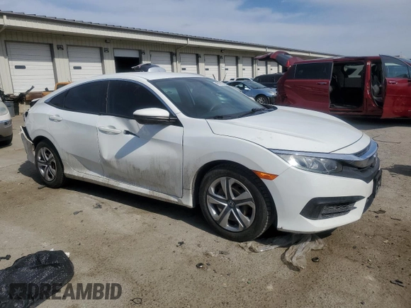 2016 Honda Civic Sedan LX with VIN 19XFC2F56GE007424, listed as a Copart auction lot 46987785 with 118,859 mi miles and Salvage Title. Bid and sale history available at carsss.com. Image 4.