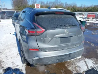 2023 Nissan Murano SV with VIN 5N1AZ2BS7PC123187, listed as a IAAI auction lot 41631296 with 63,963 mi miles. Bid and sale history available at carsss.com. Image 3.